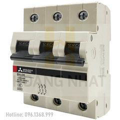 Aptomat MCB BH-D6 3P 3A 6kA C N Mitsubishi