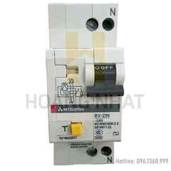 Aptomat RCBO BV-DN 1P+N 25A 4.5kA 30mA Mitsubishi