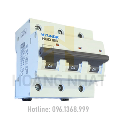 Aptomat MCB HGD125 3P 125A 10kA Hyundai