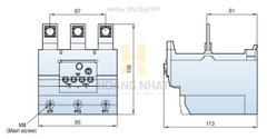 Rơ le nhiệt MT-150 (110-150A) LS