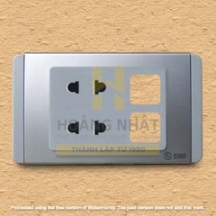 Ổ cắm 2 chấu S68GU2/XX Sino