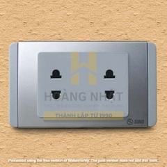 Ổ cắm 2 chấu S68GU2 Sino