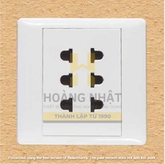 Ổ cắm 2 chấu S98U3 Sino