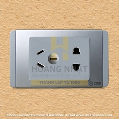 Ổ cắm 2 chấu S68GU/10US Sino
