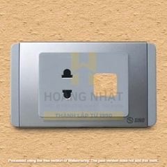 Ổ cắm đơn 2 chấu S68UG/X Sino