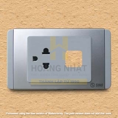 Ổ cắm đơn 3 chấu S68GUE/X Sino