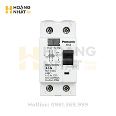 Aptomat chống giật RCCB Panasonic BBDR23230HV 2P 32A 30mA