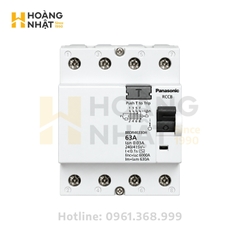 Aptomat chống giật RCCB Panasonic BBDR46330HV 4P 63A 30mA