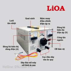 Máy nạp acquy BC5030 Lioa