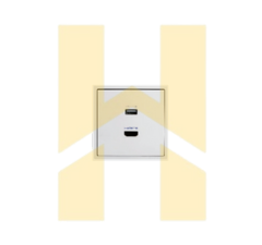 Ổ cắm sạc USB + ổ HDMI