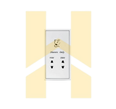 Bộ ổ cắm dao cạo râu