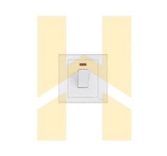 Bộ công tắc đơn 20A 2 cực 1 chiều có LED