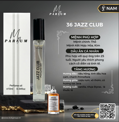 Nước hoa JAZZ CLUB - Chai 10ml