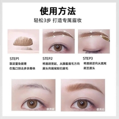 Kem Nhuộm lông mày Lijieyou tự nhiên không thấm nước, lâu trôi