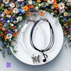 Vòng tay đôi nhiều hình dễ thương