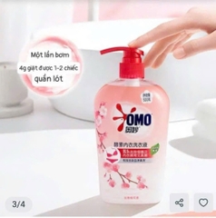 Nước giặt đồ lót Omo hương hoa anh đào 300ml
