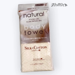 Khăn tắm 100% cotton mềm mịn, dáng dài