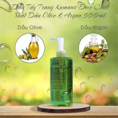 Dầu Tẩy Trang Kumano Deve Chiết Xuất Dầu Olive & Argan 500ml