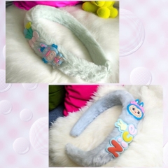 Bờm tóc lông 2 charm