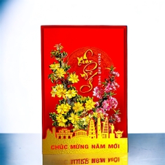Thiệp chúc mừng năm mới 12,5x19cm