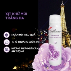Xịt khử mùi hương nước hoa Enchanteur 48H 150ml