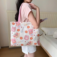 13.16 Túi vải canvas 1 lớp có khóa 40x34cm