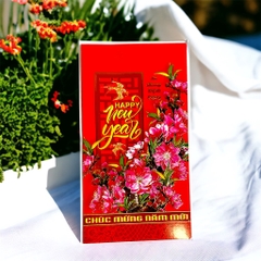 Thiệp chúc mừng năm mới 10,5x19cm