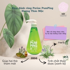 Kem đánh răng Perioe Pum Ping Hàn Quốc 285g