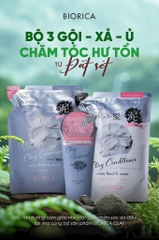 Dầu gội đất sét Biorica Clay White floral & Savon 360ml
