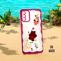 Ốp Lưng Điện Thoại HAAPY DAY Gấu, Thỏ Lạc Giữa Rừng Hoa Siêu Hot