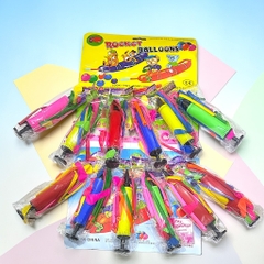 Set bóng bay nhiều màu sắc kèm bơm