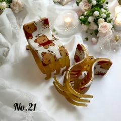 T1.Kẹp Càng Cua 5 Răng Cao Cấp Nhiều Họa Tiết Dễ Thương