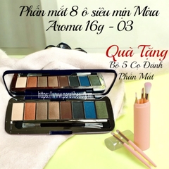 Phấn Mắt Mira Aroma Siêu Mịn 8 Ô 16g