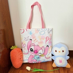 Túi vải tote Stich 40x34cm (dây 25cmx2)