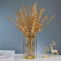 Cành Lá Táo Vàng Kim Decor Trang Trí