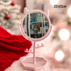 B8.10 Gương để bàn có giá treo dễ thương
