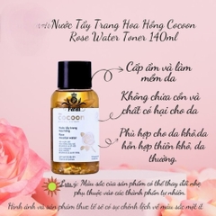 Nước Tẩy Trang Hoa Hồng Cocoon Rose Micellar Water 140ml