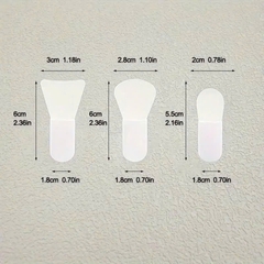 B8.9.Hộp 3 cọ silicon đắp mặt nạ