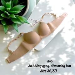B7.5 Áo su không gọng đệm mỏng 1cm No. A45