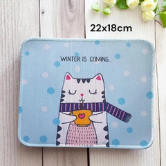 19.15 Lót chuột hình chữ nhật họa tiết hoạt hình đáng yêu 22x18cm