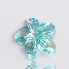 Kẹp hoa sứ tráng gương phản quang 8cm