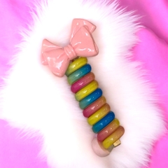 Dây cột tóc lò xo gắn charm