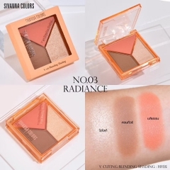 Phấn Tạo Khối Và Bắt Sáng Sivanna V Cut Blending Shading HF135 7,5g