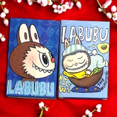 Hộp 30 thẻ lomo hai mặt laserr hình Labubu