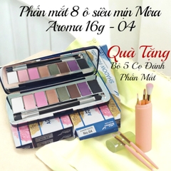 Phấn Mắt Mira Aroma Siêu Mịn 8 Ô 16g