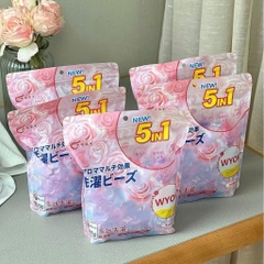 S3. Bịch 40 viên giặt quần áo 5in1 siêu sạch, khử khuẩn, lưu hương siêu thơm