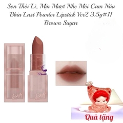 Son Thỏi Lì, Mịn Mượt Nhẹ Môi Bbia Last Powder Lipstick Ver2 3.5g