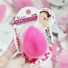 B8.9 Miếng massage rửa mặt Silicone Loven Nhật 9,9x7x1,7cm