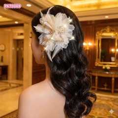 Kẹp Tóc Bướm Ma Thuật Cỡ Lớn Phong Cách Tiên Nữ