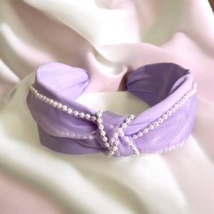 Bờm/Turban Nơ Ngọc Trai Nhiều Màu